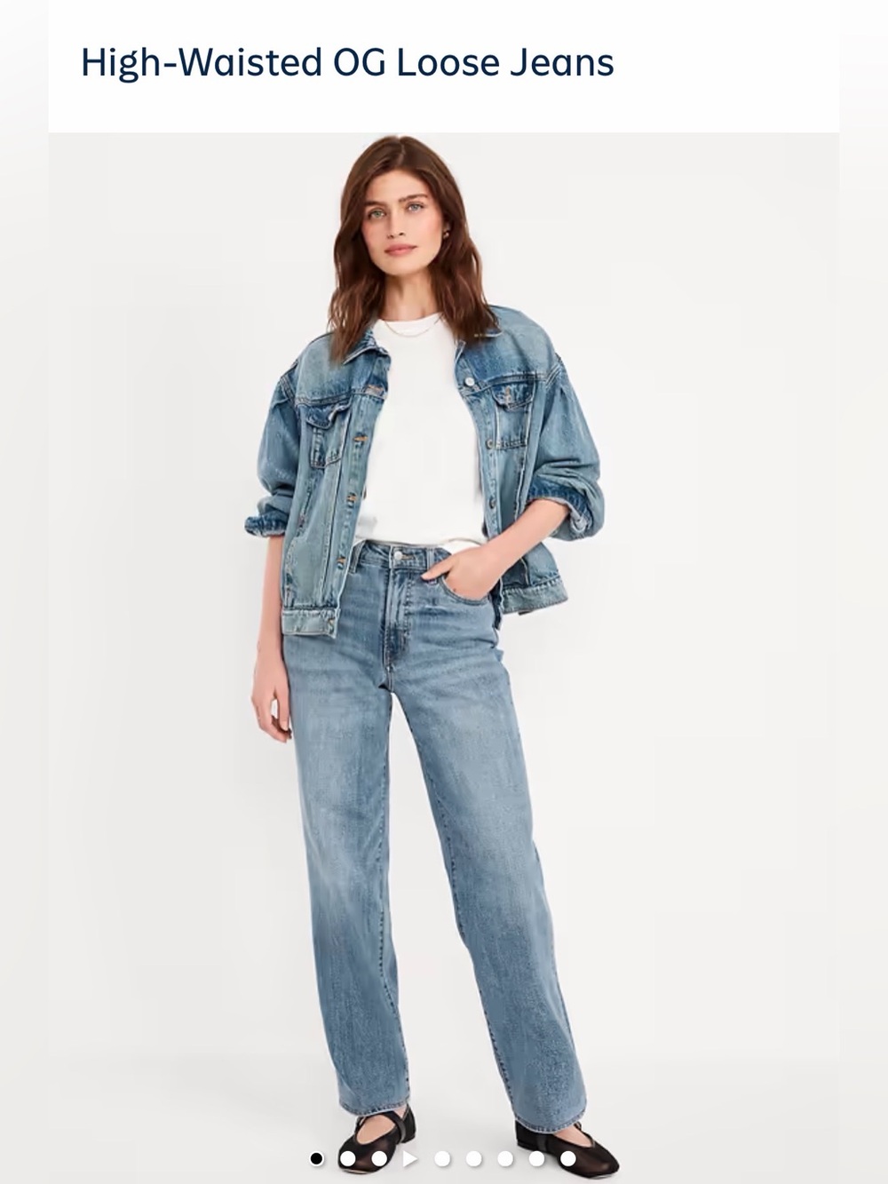 Old Navy OG loose straight jeans